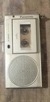 Vintage Panasonic Recorder Model No. RN-150 Microcassette Silver 2 Speed Vtg. Fixed Price $15.00.
