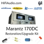 Marantz 170DC Amp Rebuild Restoration Recap Upgrade Kit Repair Filter Capacitor. Fixed Price $155.00.