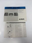 TPR-2010 Aiwa Manual Vintage. Fixed Price $6.26.