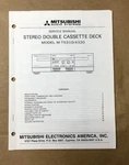 Mitsubishi M-T5310 M-T4320 Cassette Service Manual *original*. Fixed Price $24.97.
