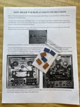 Sony TC-640 Brake Pad Replacement Kit Instructions Included. Fixed Price $23.95.