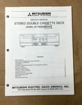 Mitsubishi M-T5200 M-T4200 Cassette Service Manual *original*. Fixed Price $24.97.