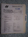 Sansui AU-X611AV Alpha 555VS Service Manual Original Repair Book Stereo Amp. Fixed Price $19.98.