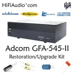 Adcom GFA-545-II Restoration Recap Service Kit Repair Filter Capacitor Rebuild. Fixed Price $170.00.