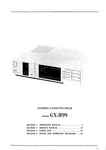 Akai GX-R99 Cassette Deck Owners Instruction Manual. Fixed Price $19.99.