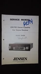 Jensen R406 Service Manual Original Book Car Stereo Radio Cassette Tape Player. Fixed Price $20.00.