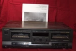 Technics Stereo Double Cassette Deck RS-TR333 Hx Pro Dual Reverse Needs Belts. Fixed Price $24.00.