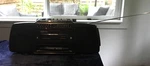 Vtg 80S Magnavox AW-7590 24" Turbo Bass Dubbing Dual Cassette Recorder Boombox. Fixed Price $79.99.