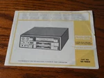 Realistic 12-1982 Car Cassette Owners Manual. Fixed Price $12.00.