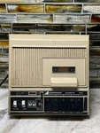 Audiotronics Cassette Recorder Listening Center Portable Vtg Electronics 148B. Fixed Price $23.99.