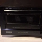 Onkyo TA-RW400 Stereo Double Cassette Tape Deck Hx Pro Auto Reverse Dolby B-c Nr. Fixed Price $200.00.