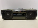 Rare Old School Vintage 80S Sharp WQ-T282 Stereo Twin Tape Boombox Read. Fixed Price $200.00.