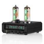 Hifi Vacuum Tube Preamp With Magic 6E2 Stereo Headphone Fm Radio Home Clock. Fixed Price $72.99.