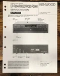Kenwood DP-R894 DP-R3060 DP-R4060 DP-R5060 Cd Player Service Manual *original*. Fixed Price $14.97.