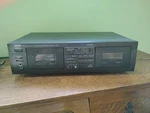 Yamaha K-98 Dual Deck Natural Sound Stereo Cassette Player Autoreverse Turns On. Fixed Price $75.00.