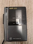 Ge Avr Mini Cassette Player/recorder Model: 3-5356A Parts Only. Fixed Price $7.22.