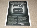 Technics Pro Series Ad, RS-9900US Cassette, Article, Info, Page, Specs, 1980. Fixed Price $9.99.