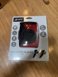 Gpx Cassette Player/recorder W/am/fm Radio, Headphones & Speaker CAS337B. Fixed Price $27.99.