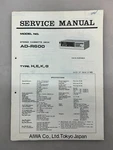 Aiwa AD-R600 Original Service Manual Free Shipping. Fixed Price $14.00.