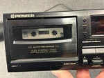 Pioneer CT-W505R Stereo Dual Cassette Tape Deck Recorder Auto Reverse Tested. Fixed Price $75.65.
