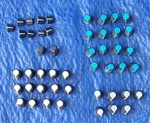 Peavey XR-600C Powered Mixer (replacement Knobs & Sliders) Mixed Lot Of 48. Fixed Price $49.99.