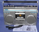 National RX-5105 Radio Cassette Player With Ac Cord Used Good Condition. Fixed Price $304.16.