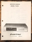 Phase Linear Model T5200 T-5200 Tuner Service Manual *original*. Fixed Price $29.97.