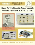 Fisher Service Owners Manuals Schematics, Custom 550+ Files Collection Pdf Dvd. Fixed Price $12.97.