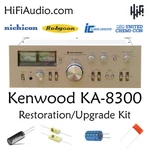 Kenwood KA-8300 Rebuild Restoration Recap Upgrade Kit Repair Filter Capacitor. Fixed Price $185.00.