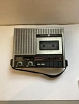 Vintage General Electric Cassette Recorder W/ Microphone Port. Model No. 3-5145A. Fixed Price $35.00.