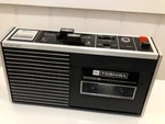 Vtg Toshiba KT-270 Cassette Tape Recorder W Case For Parts Repair. Fixed Price $40.00.