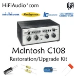 Mcintosh C108 Full Restoration Recap Repair Service Rebuild Kit Capacitor. Fixed Price $95.00.