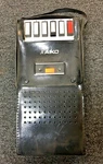 Aiko ATP-701, Solid State Cassette Recorder With Leather Cover, Japan, Untested. Fixed Price $11.99.