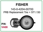 New Prb VA08 Vcr Idler For Fisher: 143-0-4204-00700 VA-08. Fixed Price $14.95.