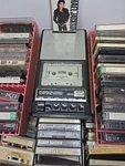 Vintage General Electric Portable Cassette Tape Recorder Player Model 3-5015C. Fixed Price $75.00.