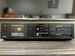 Akai Stereo Cassette Deck Model HX-R40 No Remote *tested*. Fixed Price $80.00.