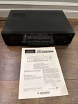 Pioneer CT-1380WR Stereo Double Cassette Deck Recorder, Tested Works. Fixed Price $115.00.