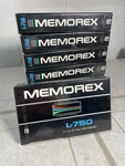 Memorex 8 L-750 1/2-3-4 Hr Video Cassette Tapes *new*. Fixed Price $30.00.
