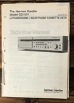 Harmon Kardon Cassette Service Manual *original*. Fixed Price $14.97.