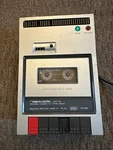 Vintage Realistic Radio Shack Wood-grain -stereo Cassette Deck SCT-12. Fixed Price $42.64.