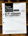 Pioneer CT-S88R Cassette Service Manual *original* #1. Fixed Price $24.97.