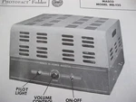 Masco MB-125 Booster Amplifier Photofact. Fixed Price $7.50.