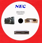 1 Service Manual Nec Audio Video On Dvd In Pdf Format. Fixed Price $19.00.