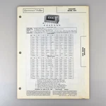 Rauland 1835 Five Channel Audio Amplifier Sams Photofact Service Manual 60-17. Fixed Price $12.95.