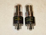 X 12SN7GT Sylvania/philco Tubes**very Strong Pair* 1951*#1. Fixed Price $59.99.