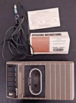 Vintage Seville 4601C Portable Cassette Tape Recorder Boxed. Fixed Price $60.00.