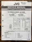 Jvc FX-F3000 AX-F3000 XL-F3000 TD-F3000 Stereo Service Manual *original*. Fixed Price $14.97.