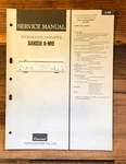 Sansui A-M9 Amplifier Service Manual *original*. Fixed Price $14.97.