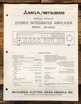 Mitsubishi DA-U640 Amplifier Service Manual *original*. Fixed Price $19.97.