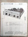 David Bogen DB115 Tube Amp - Nos Sams Photofact Folders 376/10 Schematic Parts. Fixed Price $11.90.